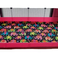 elephants pink cage liner 1