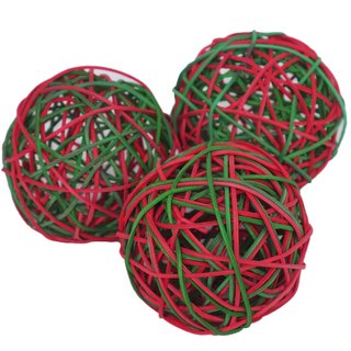 Rosewood Festive Weave-A-Ball 3pc