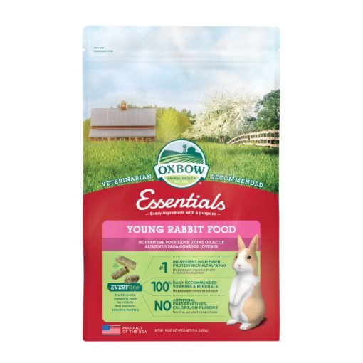 oxbow essentials young rabbit food 2.25kg 2