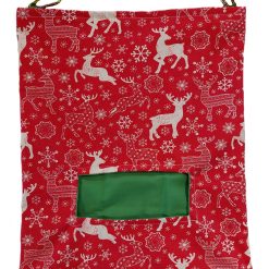 Large Rabbit Hay Bag - Reindeer