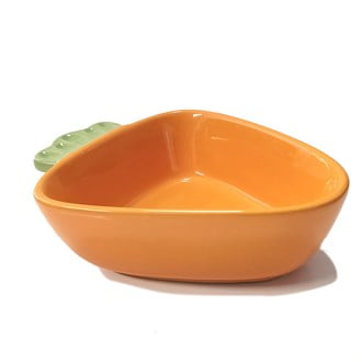 Carrot Shaped Ceramic Bowl 1