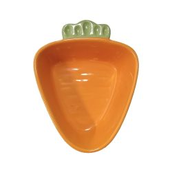 Carrot Shaped Ceramic Bowl