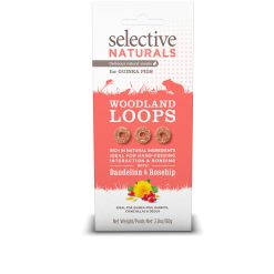 Supreme Selective Naturals Woodland Loops Guinea Pig Treats 80g