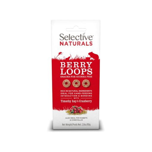 Selective Naturals Berry Loops Small Pet Treat 80g