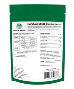 Oxbow Natural Science Digestive Support Supplement 120g back