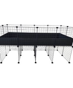 2X4 C&C Guinea Pig Cage Stand with cage