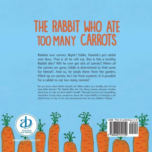 The Rabbit Who Ate Too Many Carrots - Back